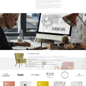 Enkel Furniture Company Template Kit