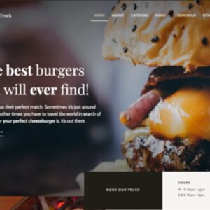 Burger Food Truck Restaurant Template