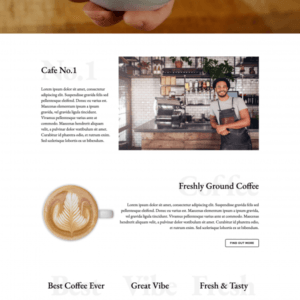 cafe restaurant template kit