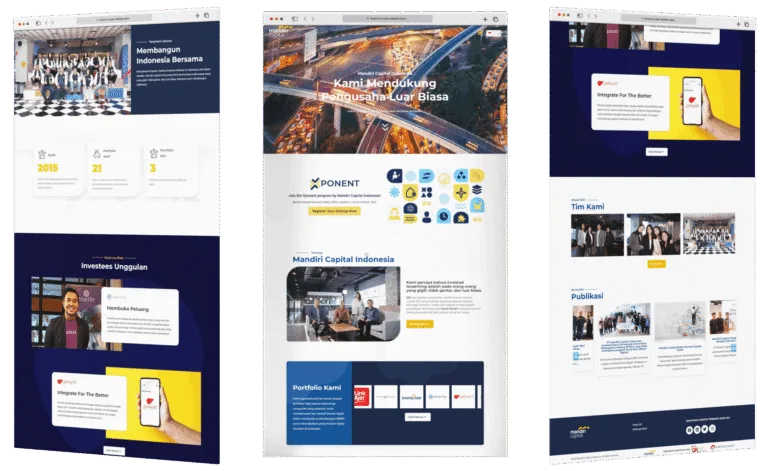 Pembuatan website perusahaan Jakarta